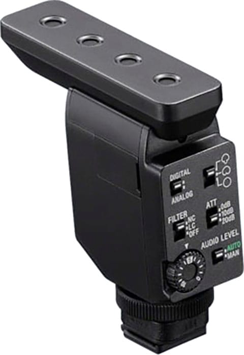 Sony Mikrofon »Shotgun-Mikrofon ECM-B10 (Kompakt, Kabellos, Batterielos)«
