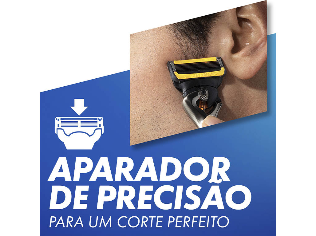 RECARGA DE LÂMINAS PROSHIELD GILLETTE 4 UN