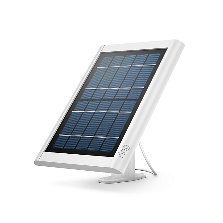 Panneau solaire filaire pour caméras Ring
