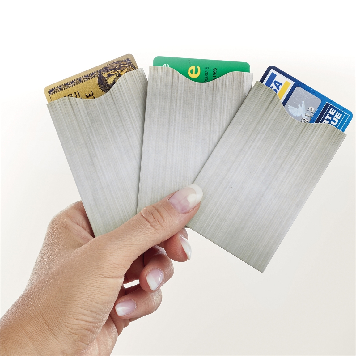 3 étuis protège cartes RFID