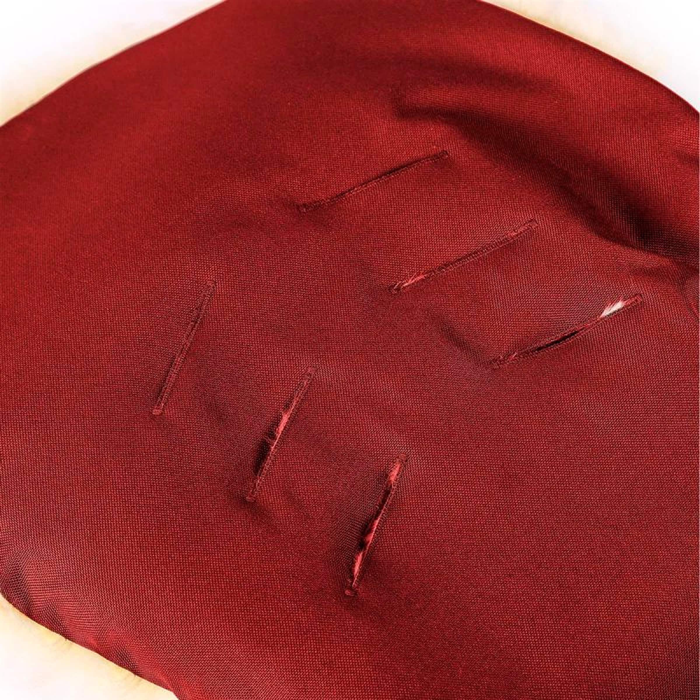 Hofbrucker Babyschale Lammfell-Fußsack Maxi Rot