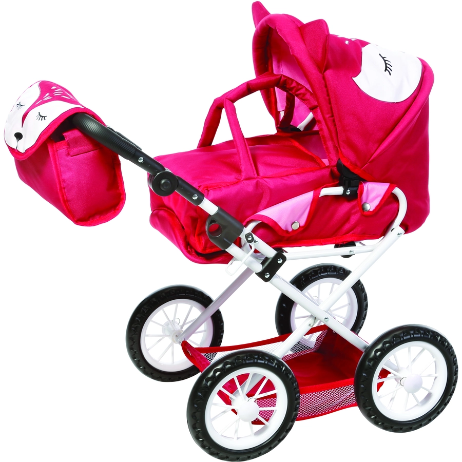 knorr toys® Puppenwagen Ruby - Foxx rot
