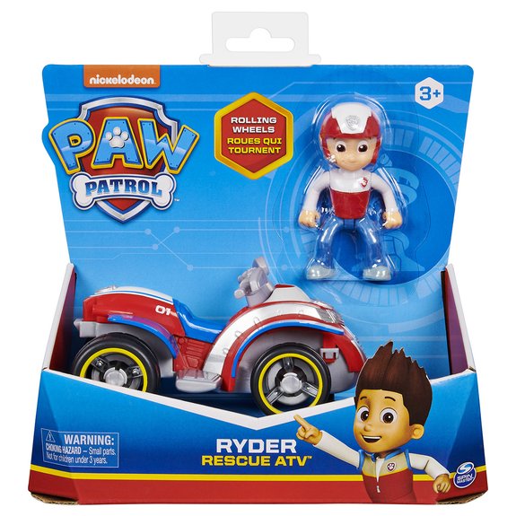 Véhicule + Figurine Ryder La Pat' Patrouille