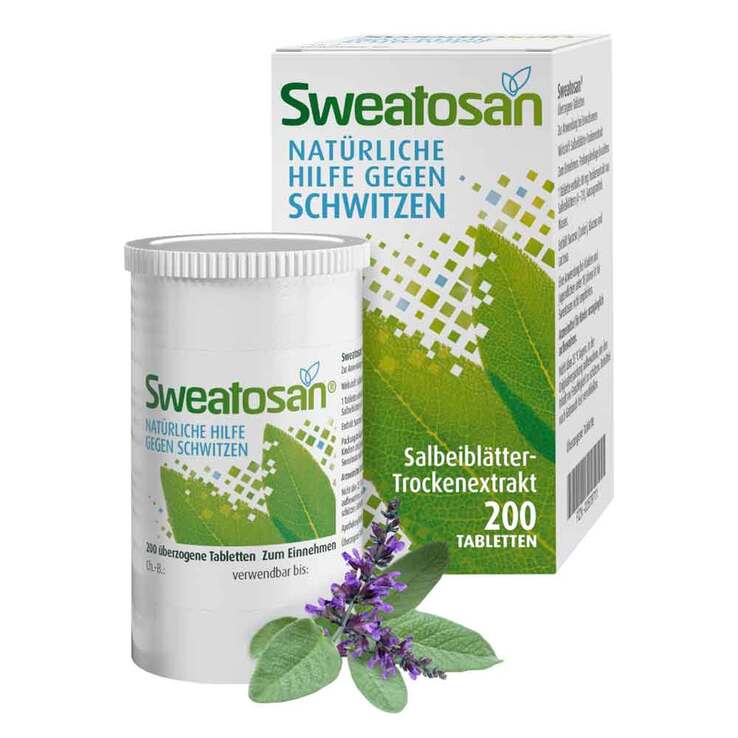 Sweatosan® überzogene Tabletten, 200 St