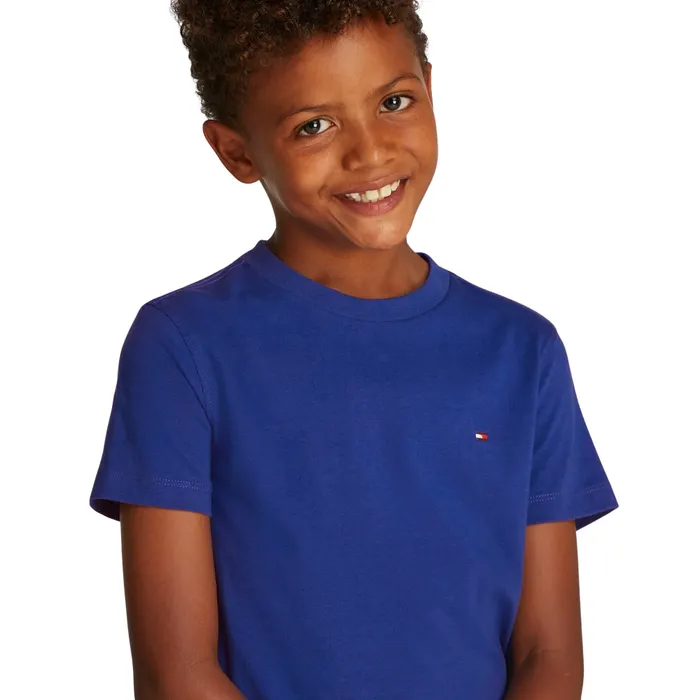 Tommy Hilfiger Essential Contrast Crew Shirt Junior