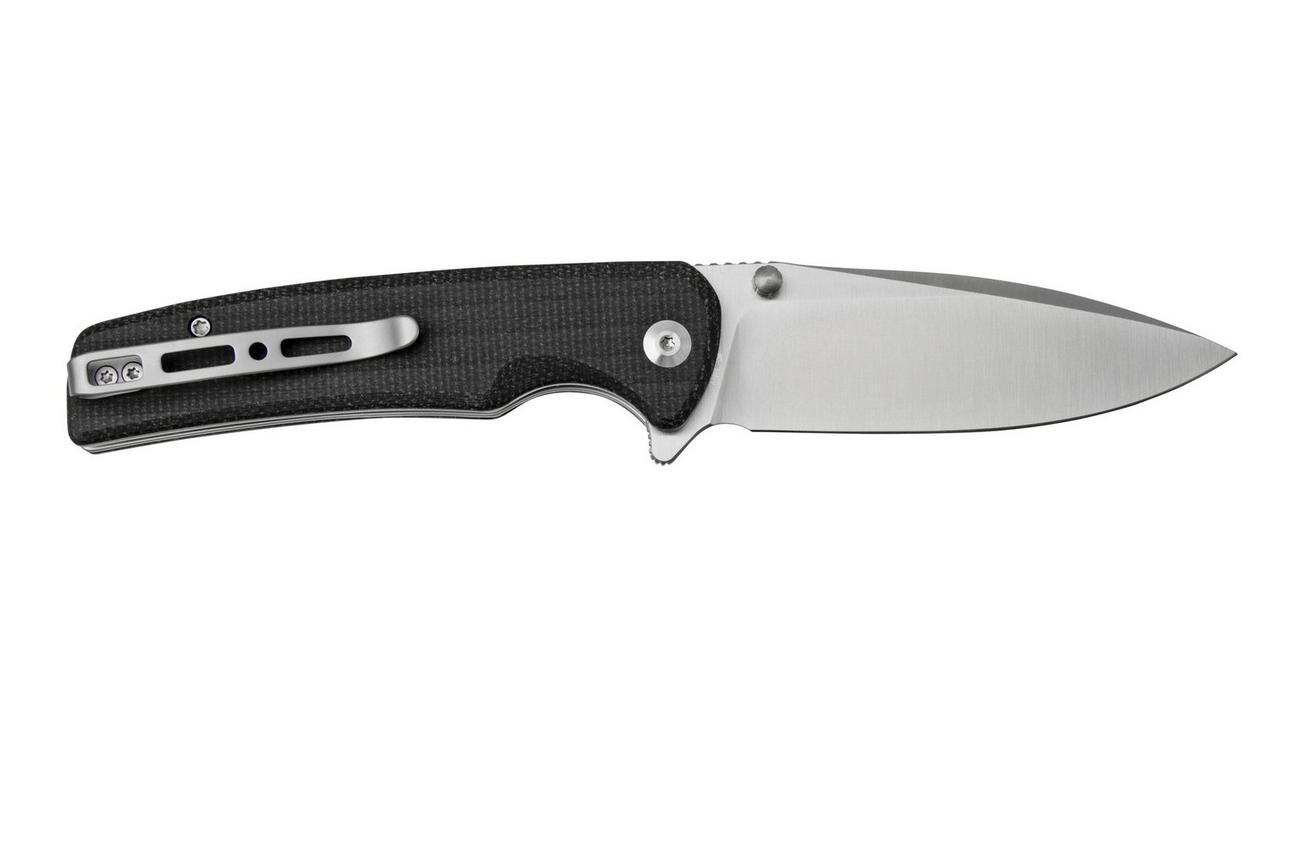 SENCUT Sachse S21007-1 Black Micarta zakmes