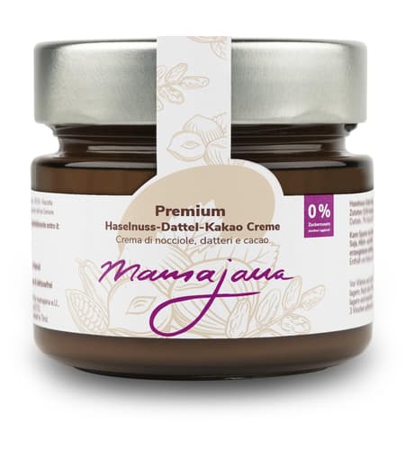 mamajana Premium Haselnuss-Dattel-Kakao Creme