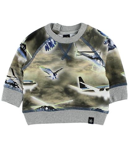 Molo Sweatshirt - Helikoptere & ?rne