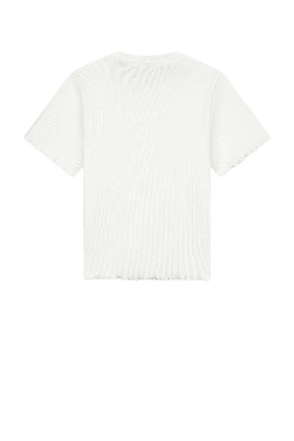 NIK&NIK T-shirt Rib offwhite