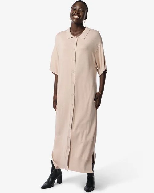 robe maillée Faith pour femmes sable