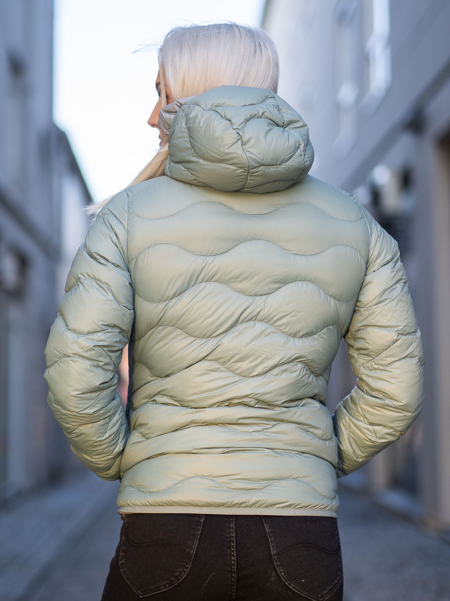 W Helium Down Hood Jacket