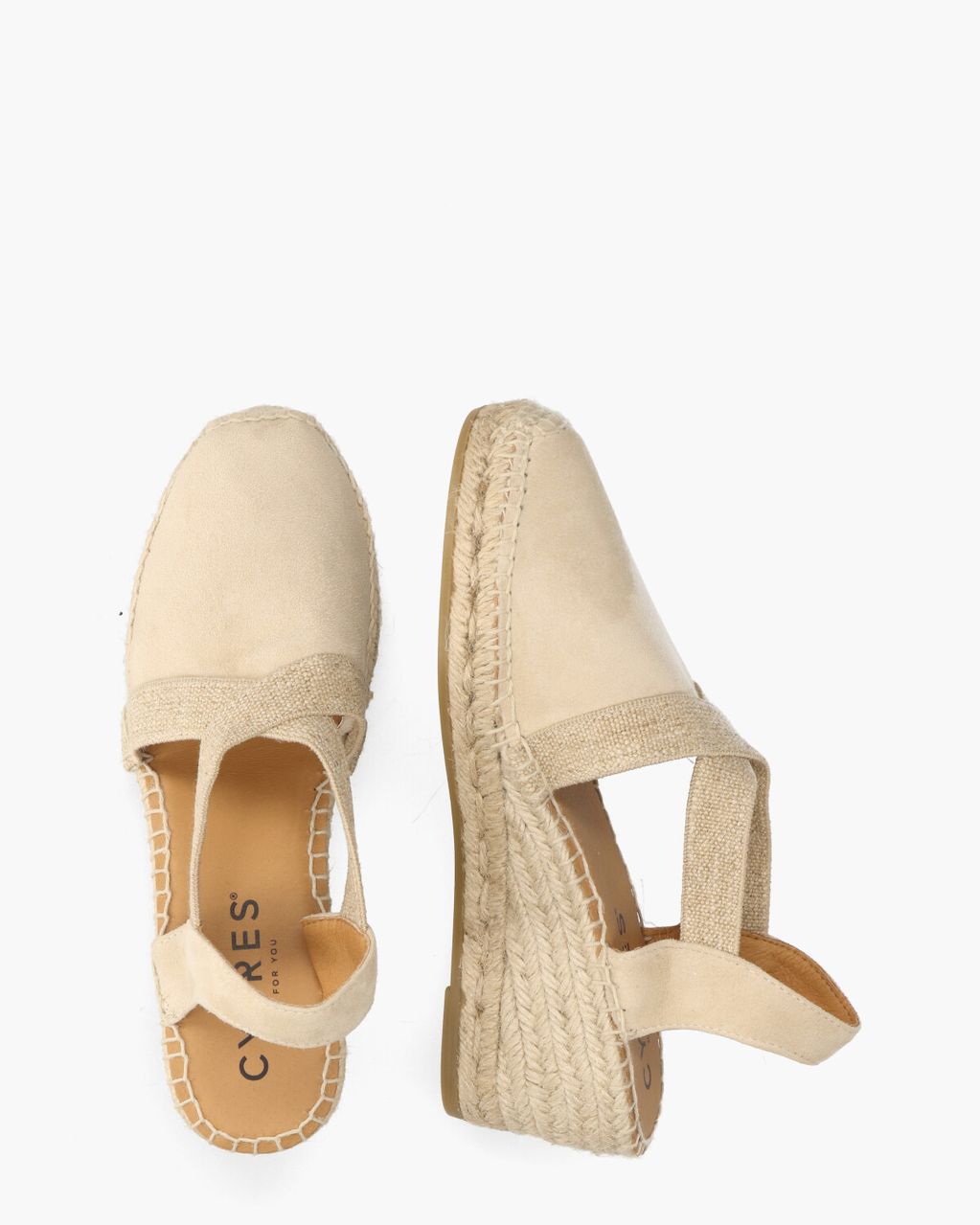 Cypres Tona Off-White Damessandalen