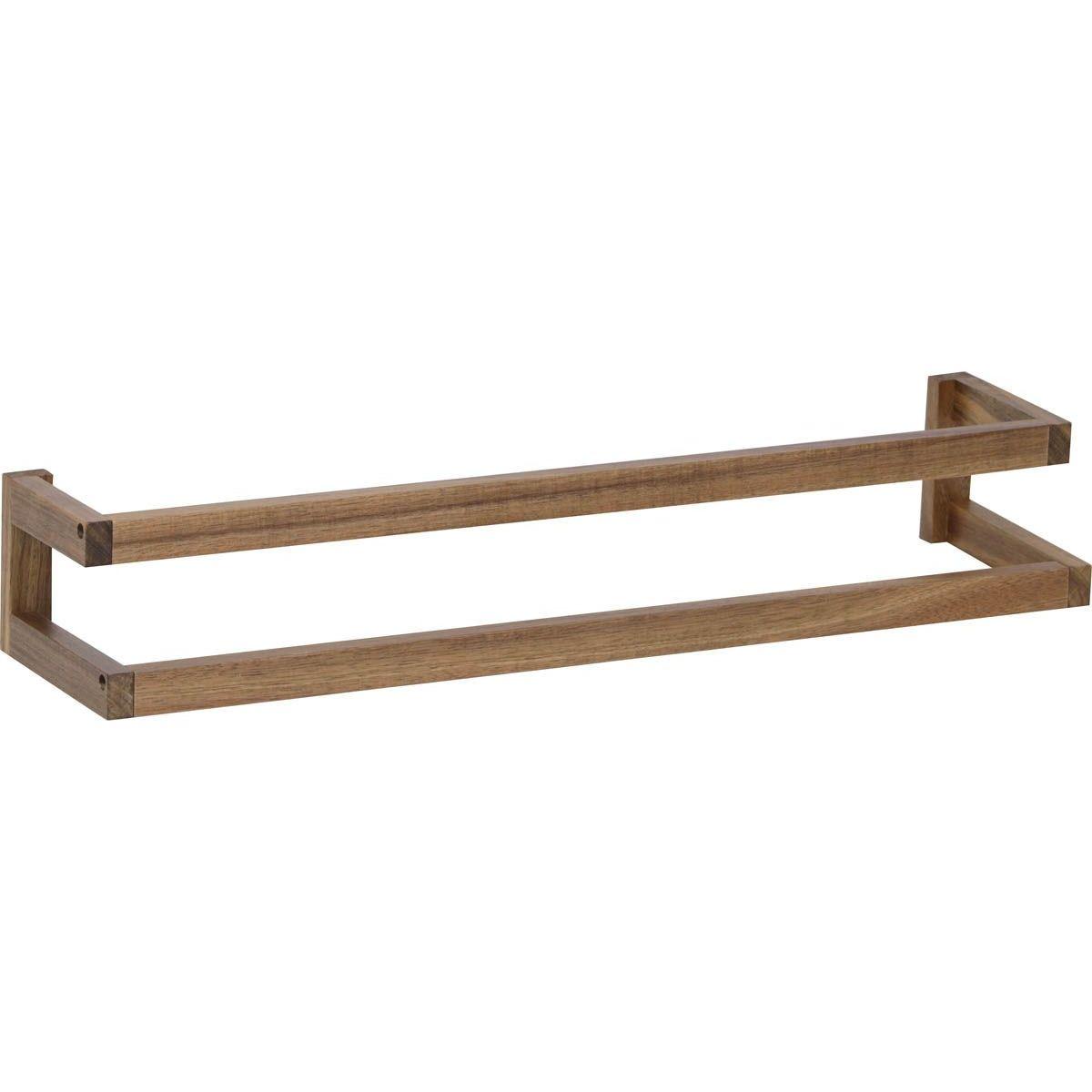 PORTE SERVIETTES A FIXER ACACIA