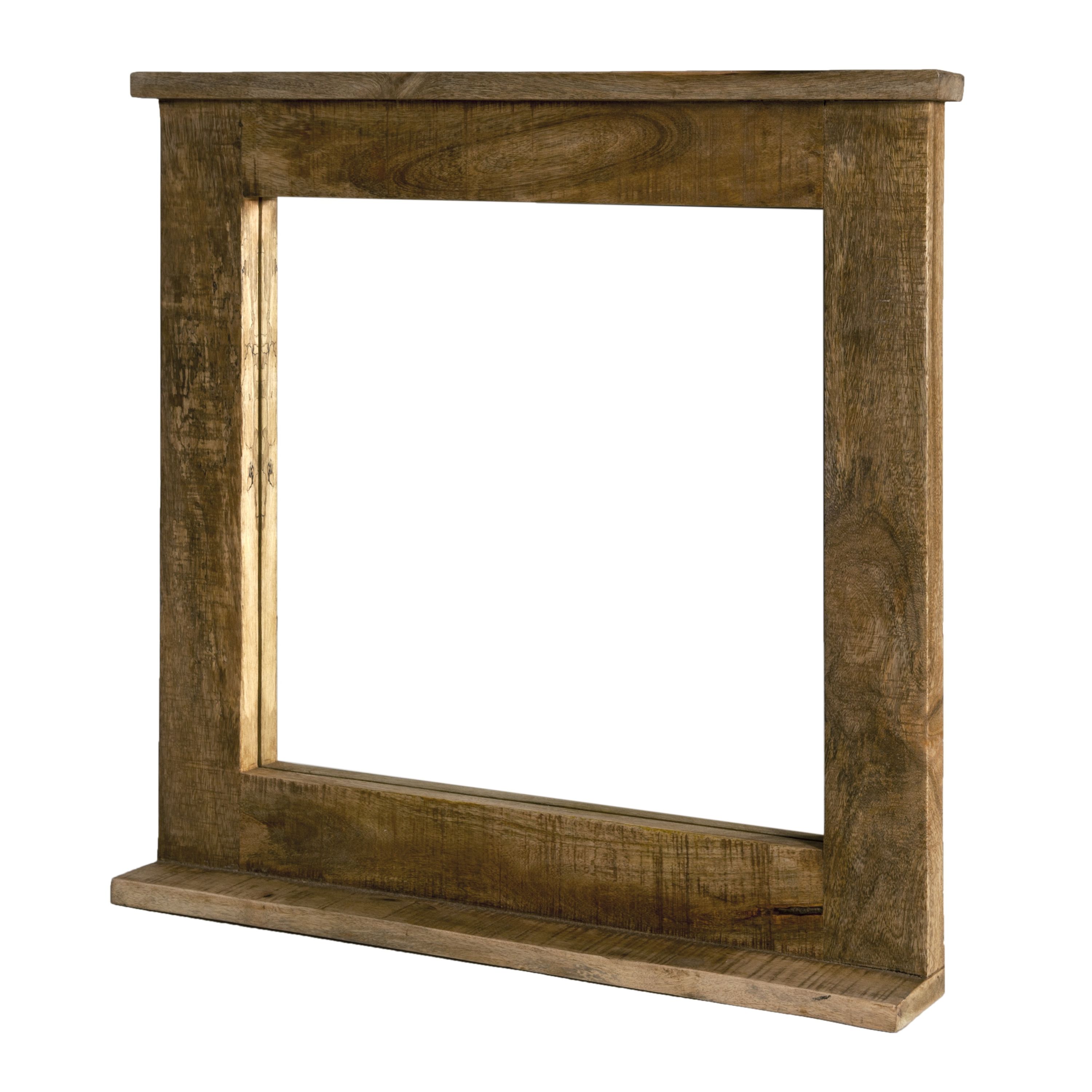 Spiegel Frigo Mangoholz Wandspiegel Flurspiegel Garderobenspiegel Wanddeko