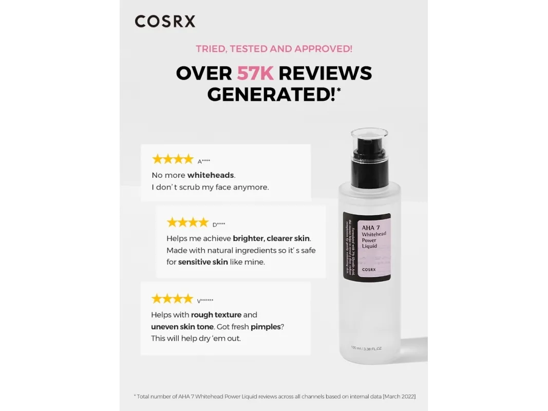 Cosrx AHA 7 Whitehead Power Liquid 100 ml