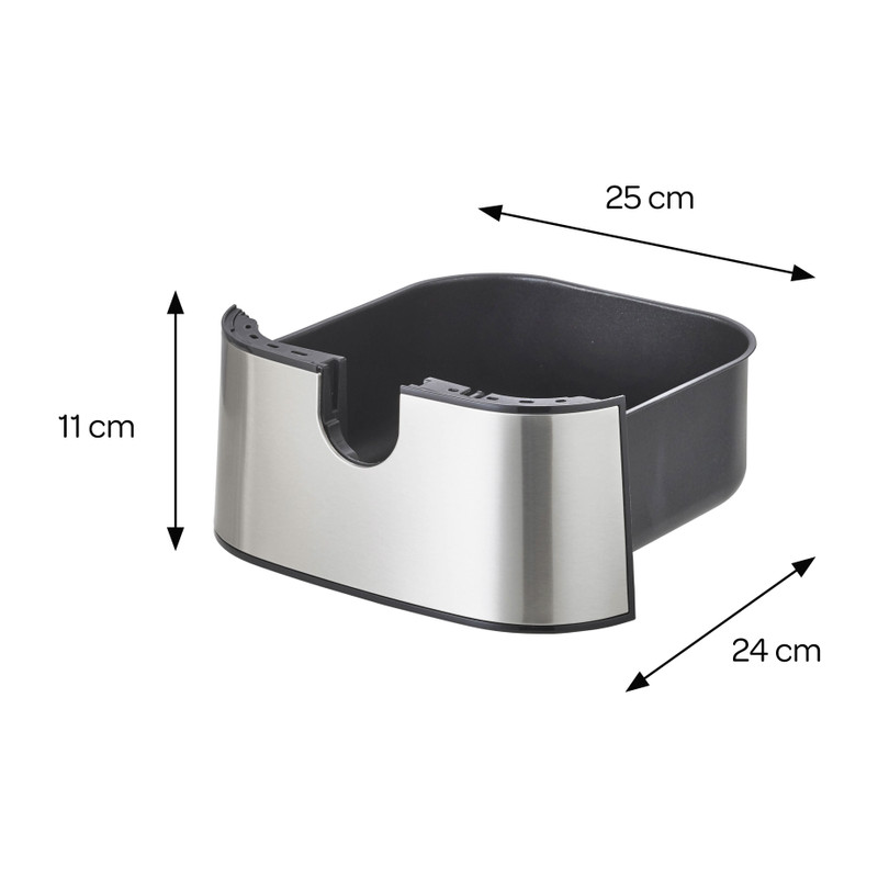 Inventum airfryer - GF350HLD - rvs/zwart