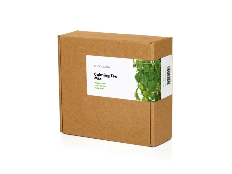 Click and Grow Smart Garden Refill 9-pack Calming Tea Mix - Fresh organic tea herbs pesticide free