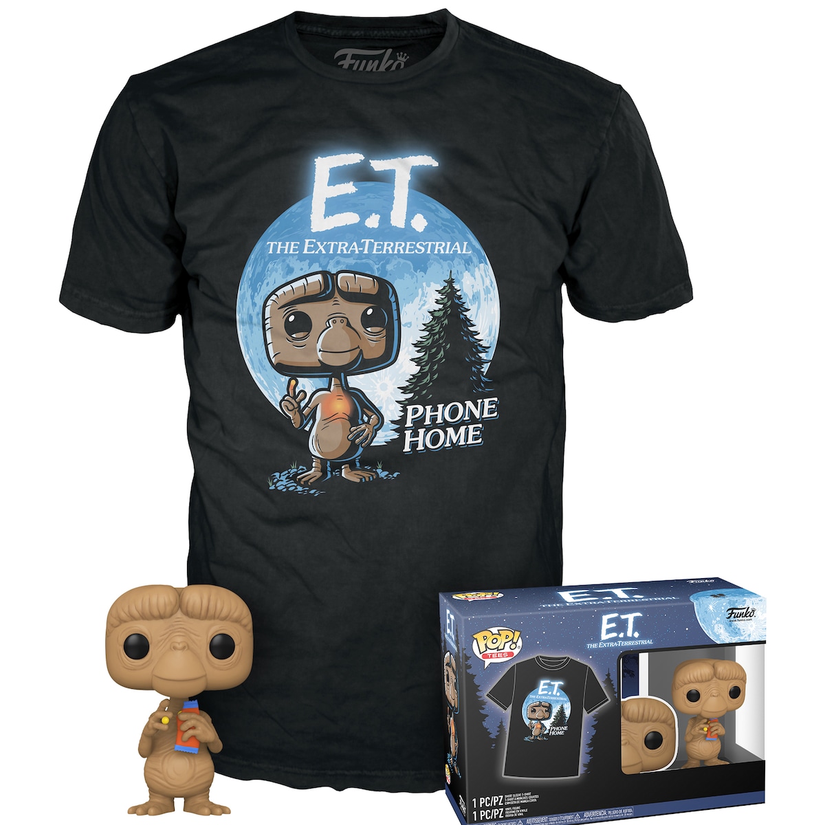 Funko Pop! and Tee E.T. med Reeses (L)