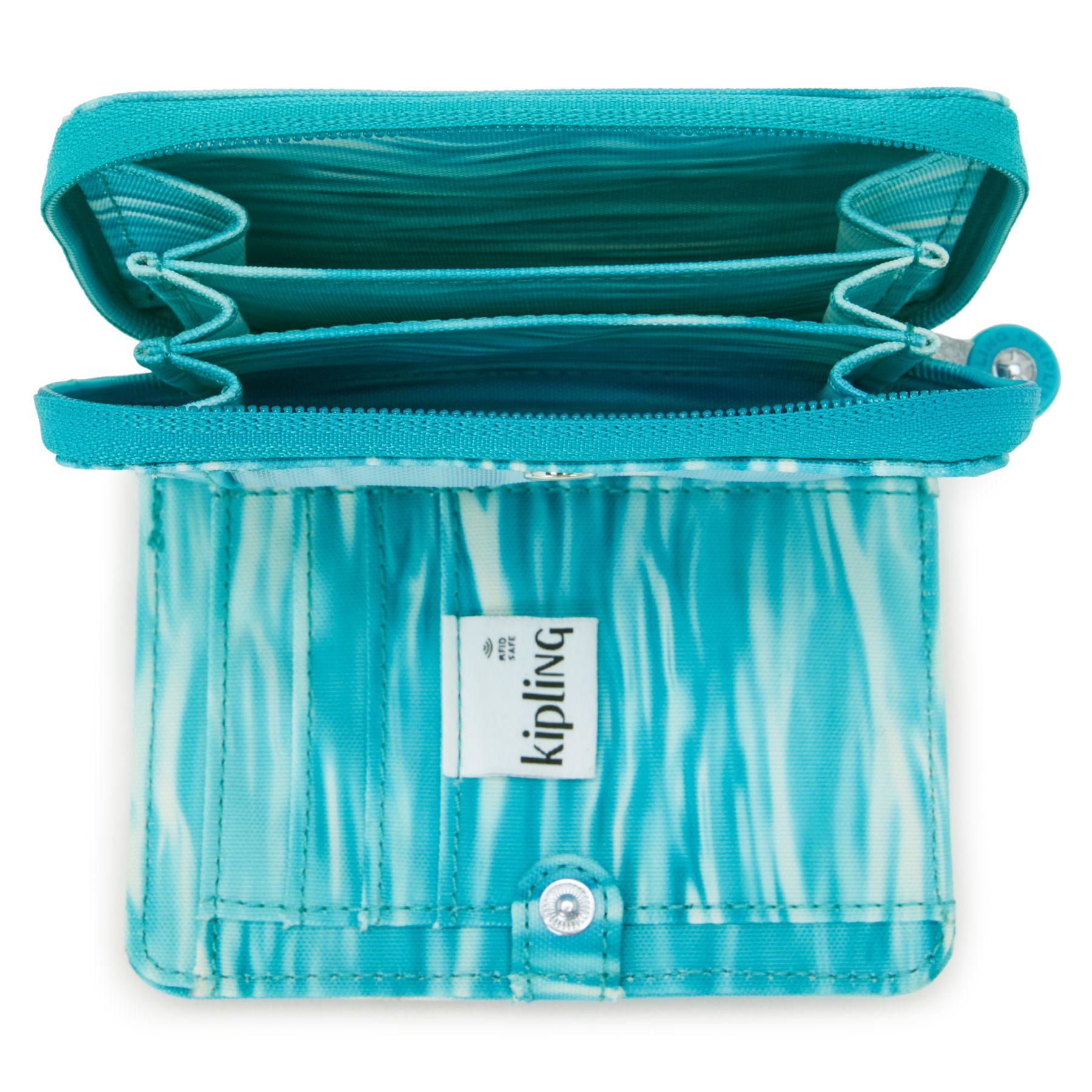 MONEY LOVE Portefeuille Moyen RFID - Aqua Pool