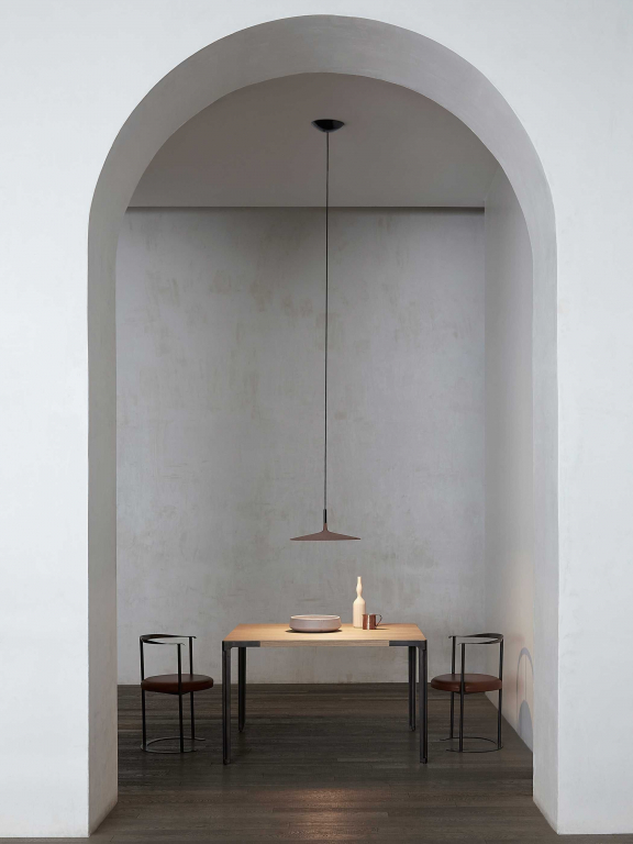 Foscarini Aplomb Large MyLight hanglamp Ø45 LED dimbaar grijs