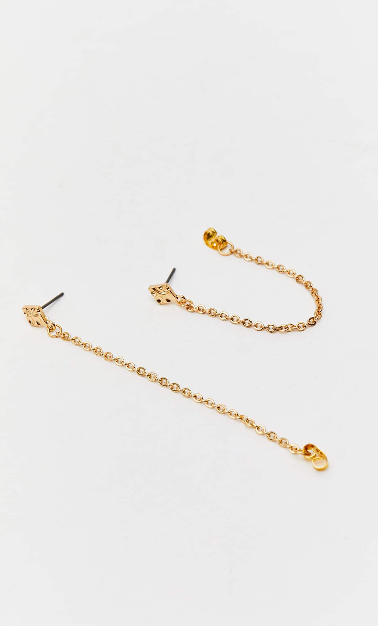 Conjunto de 6 brincos de argola com strass