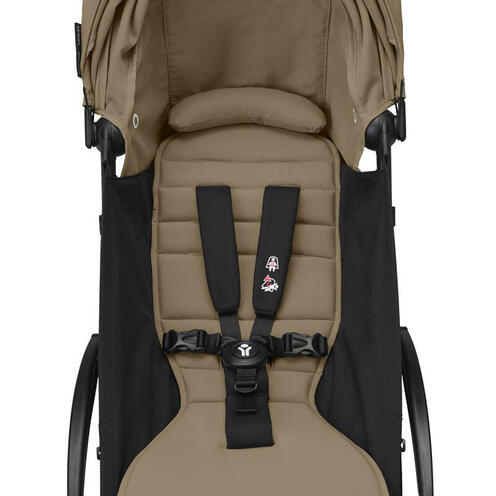 Poussette YOYO3 Pack 6+ Toffee / Cadre Noir - STOKKE