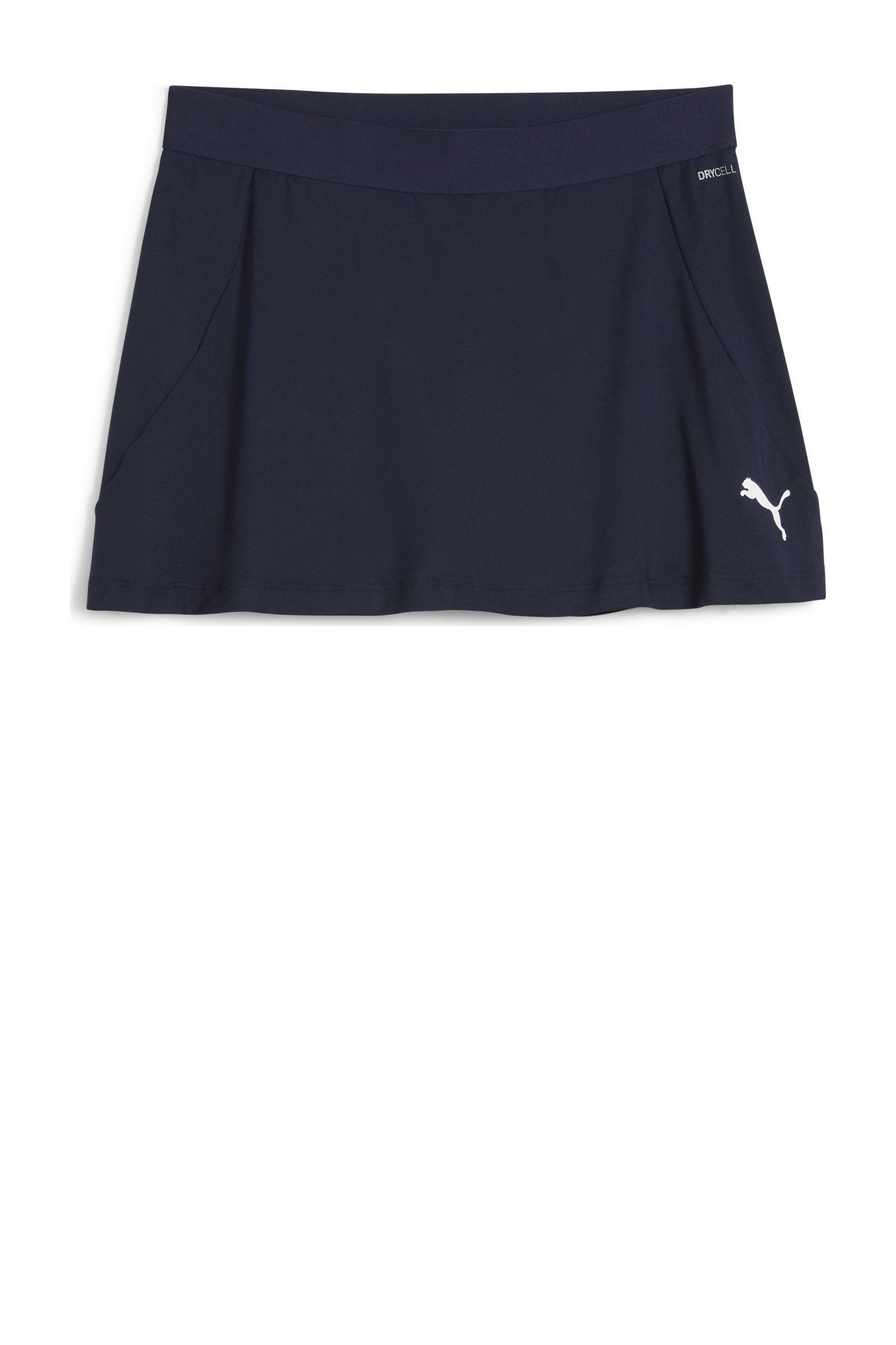 Puma tennis skirt TeamGOAL donkerblauw/wit