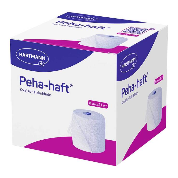 Peha-Haft Fixierbinde latexfrei 8 cmx21 m, 1 St