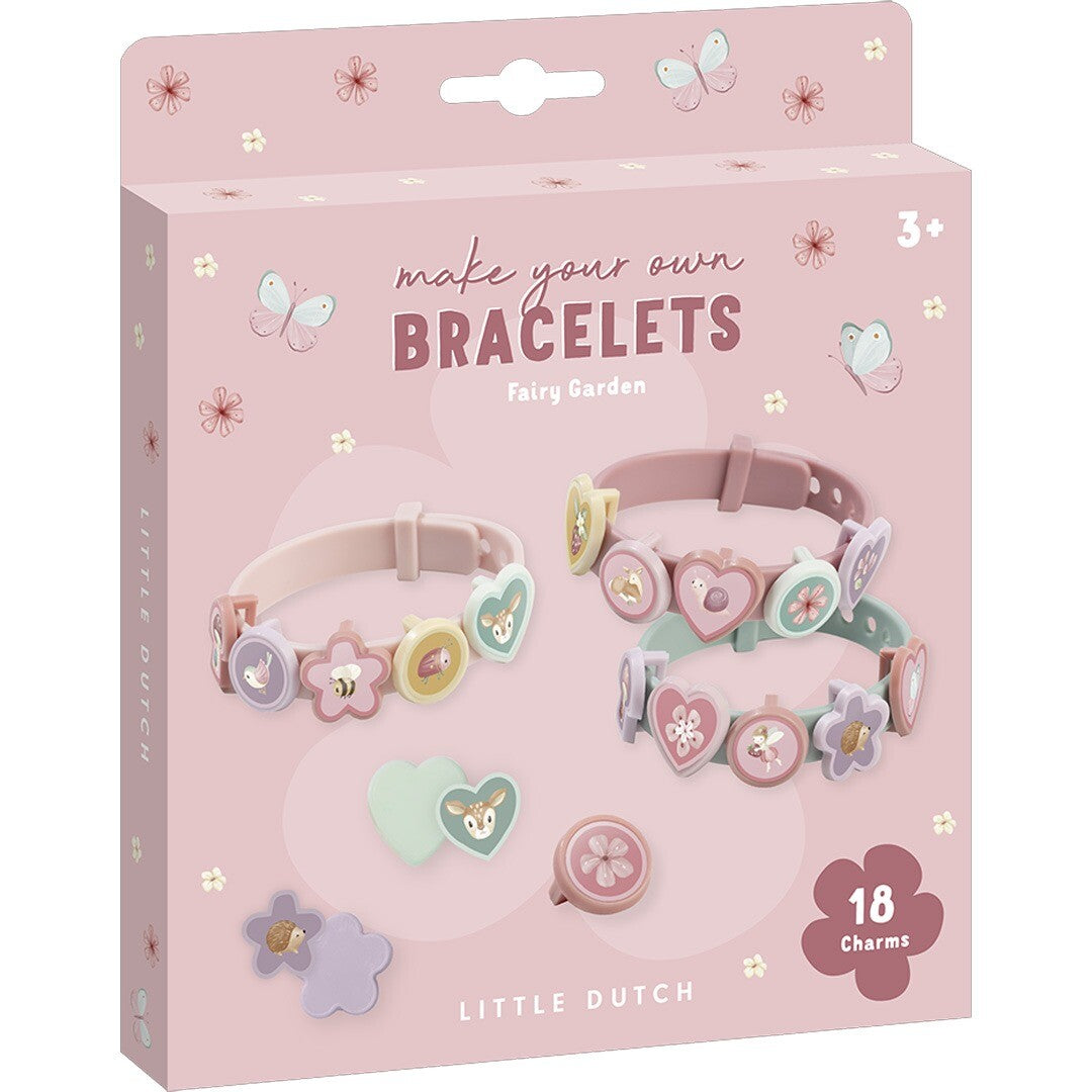 Little dutch bedelarmband - rosa and friends