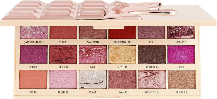 Revolution I Heart Revolution Marble Rose Gold Chocolate Eyeshadow Pale