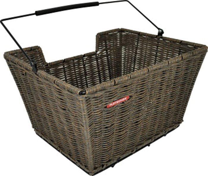 Pletscher Einkaufskorb Rattan inkl. Kunststoffadapter kaufen | Bike-Discount