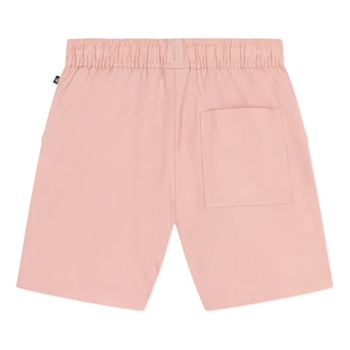Petit Bateau Short Merlin Coton Lin | Rose