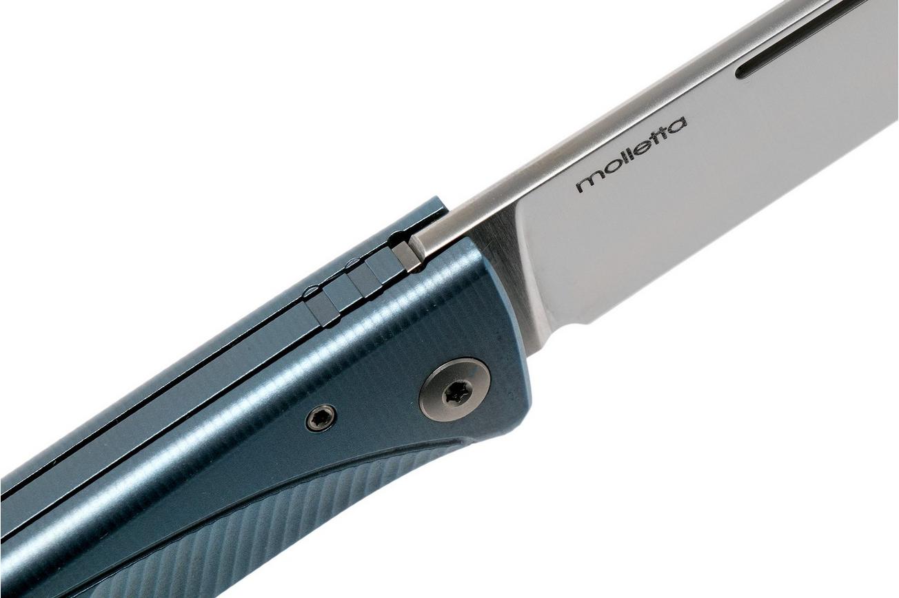 LionSteel Thrill blue titanium integral slipjoint zakmes