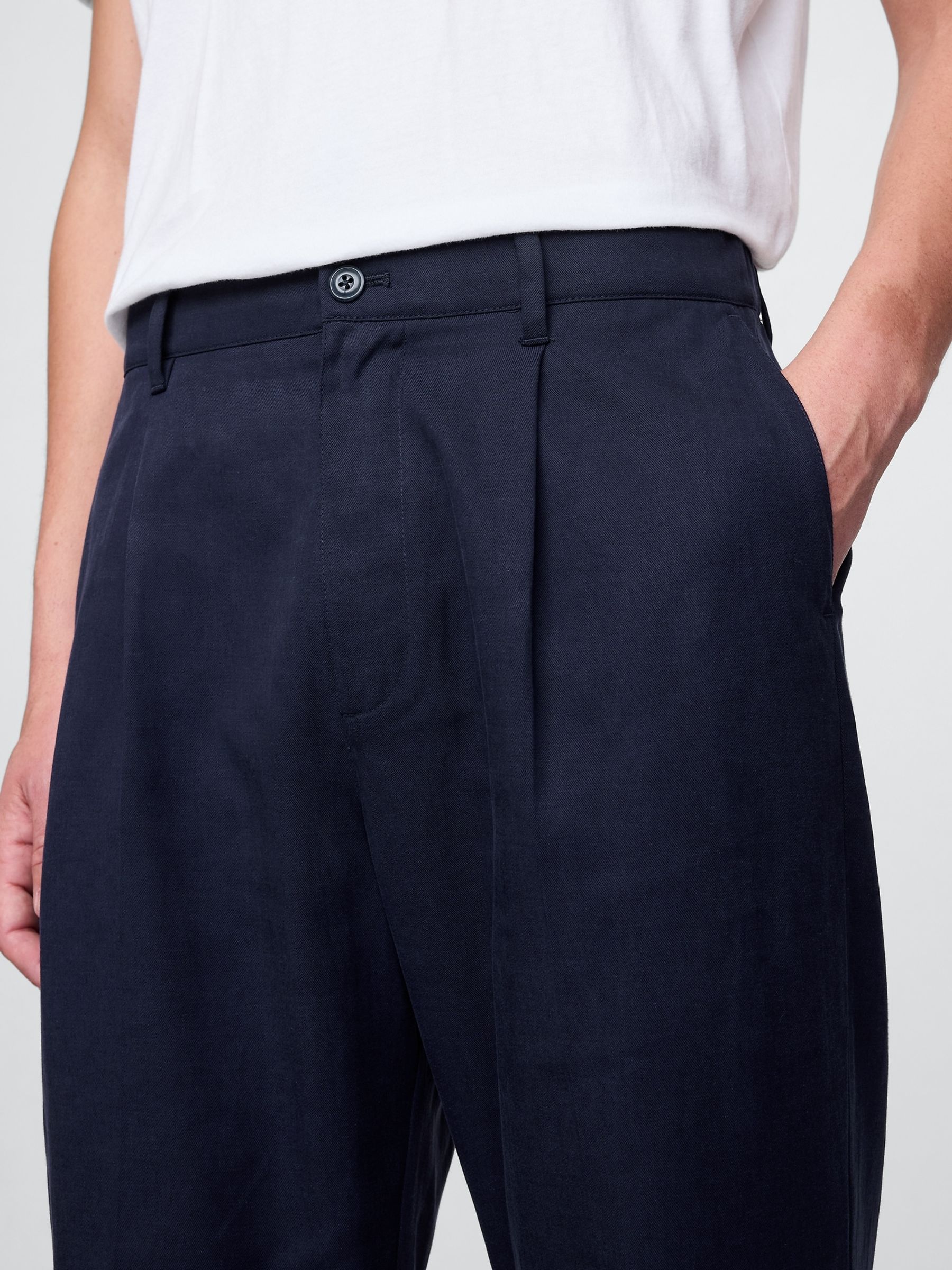 Gap UltraSoft geplooide broek