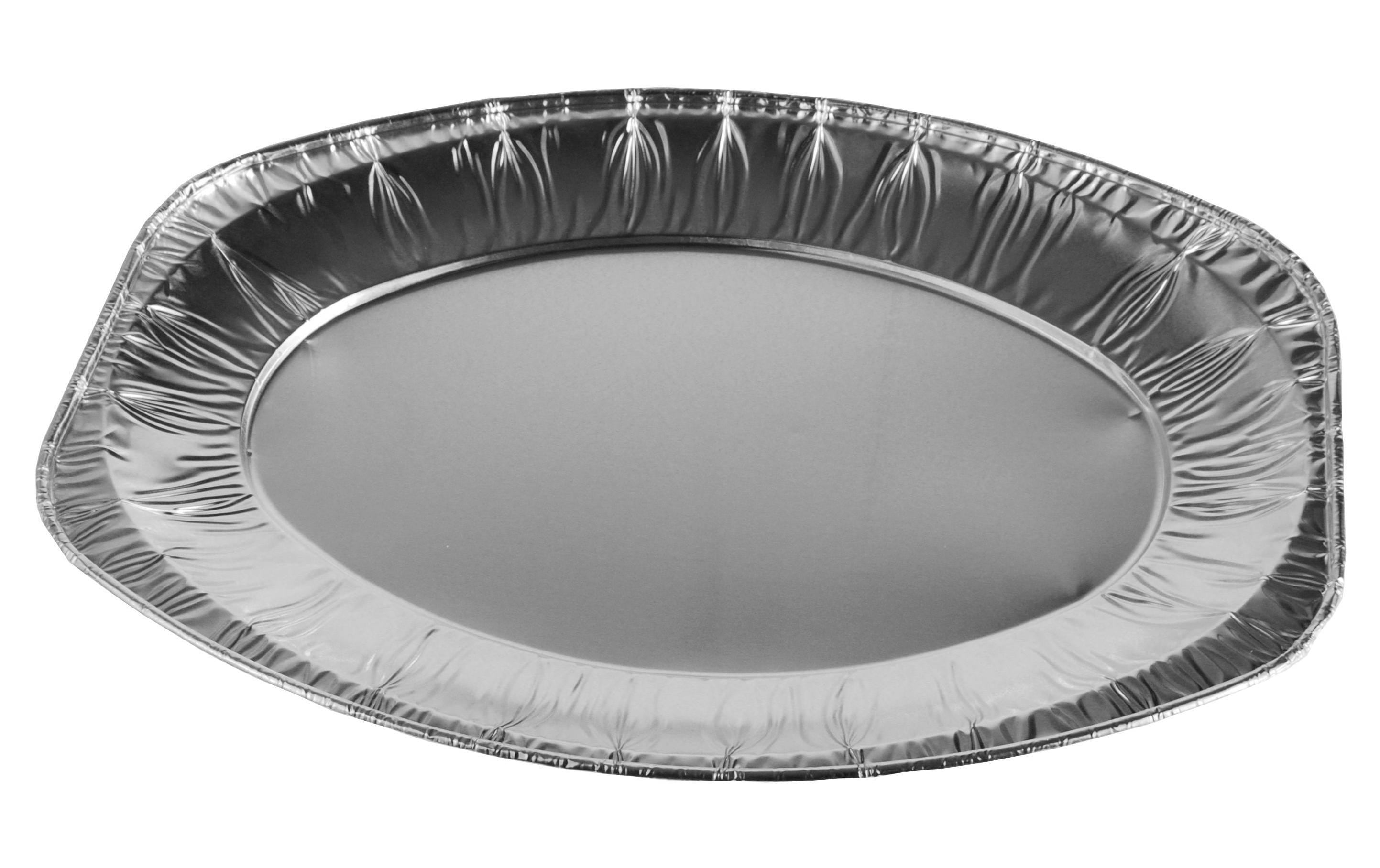 Einweg-Servierplatte Alu 35 cm x 24.5 cm, 3 StückAlu Servierplatte