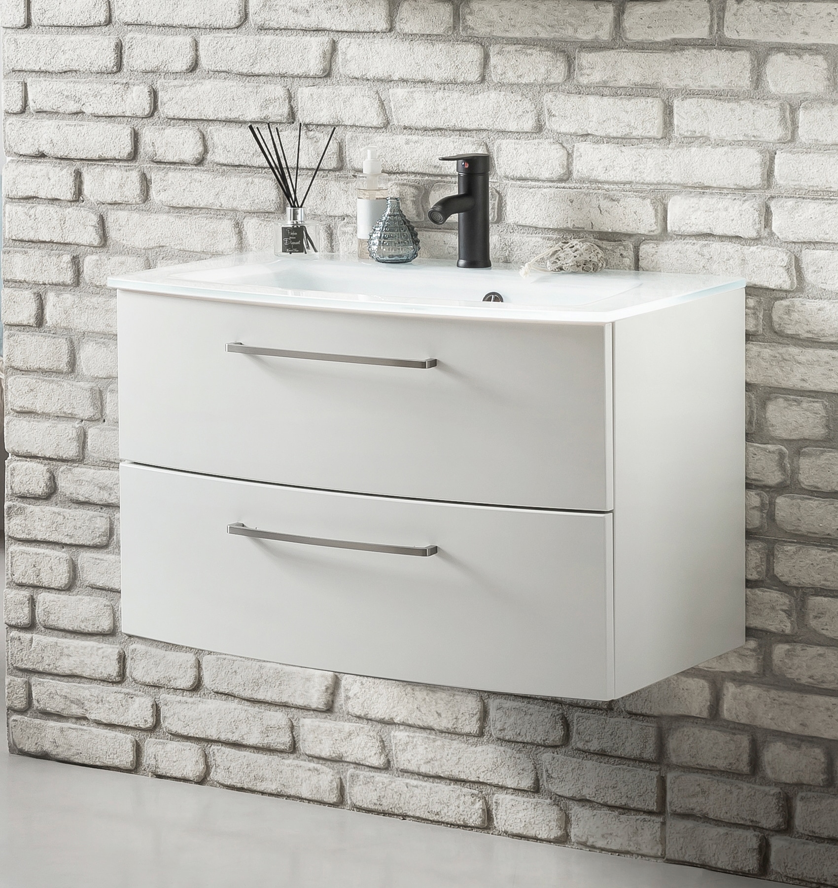 welltime Waschtisch »Windau« Breite 80 cm, mit Soft-Close Funktion
