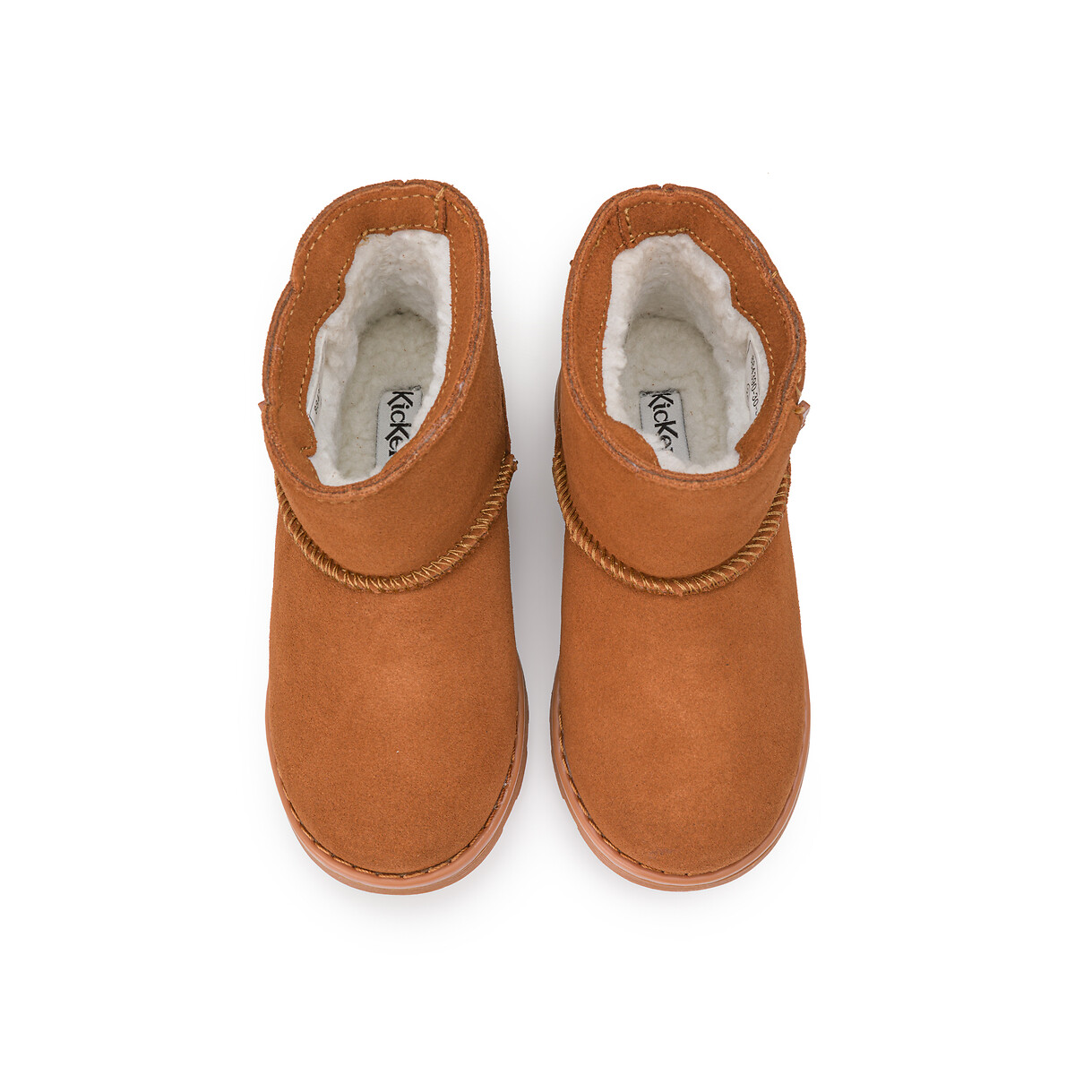 KICKERS<br>Botas de couro forradas, Aldiza