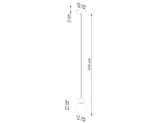 SOLLUX LIGHTING - Suspension Lampe suspendue pekka 1 blanc/bois naturel