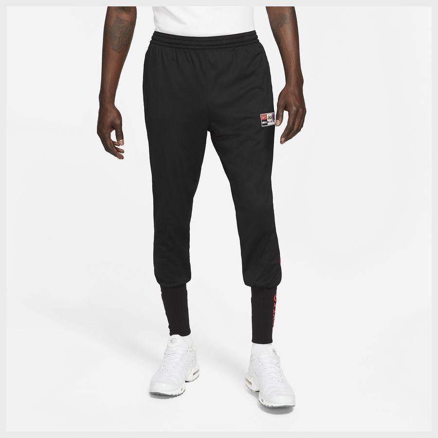 Nike F.C. Bas de Survêtement Cuffed Joga Bonito - Noir/Rouge