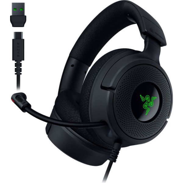 Razer Kraken V4 X USB-C e USB-A