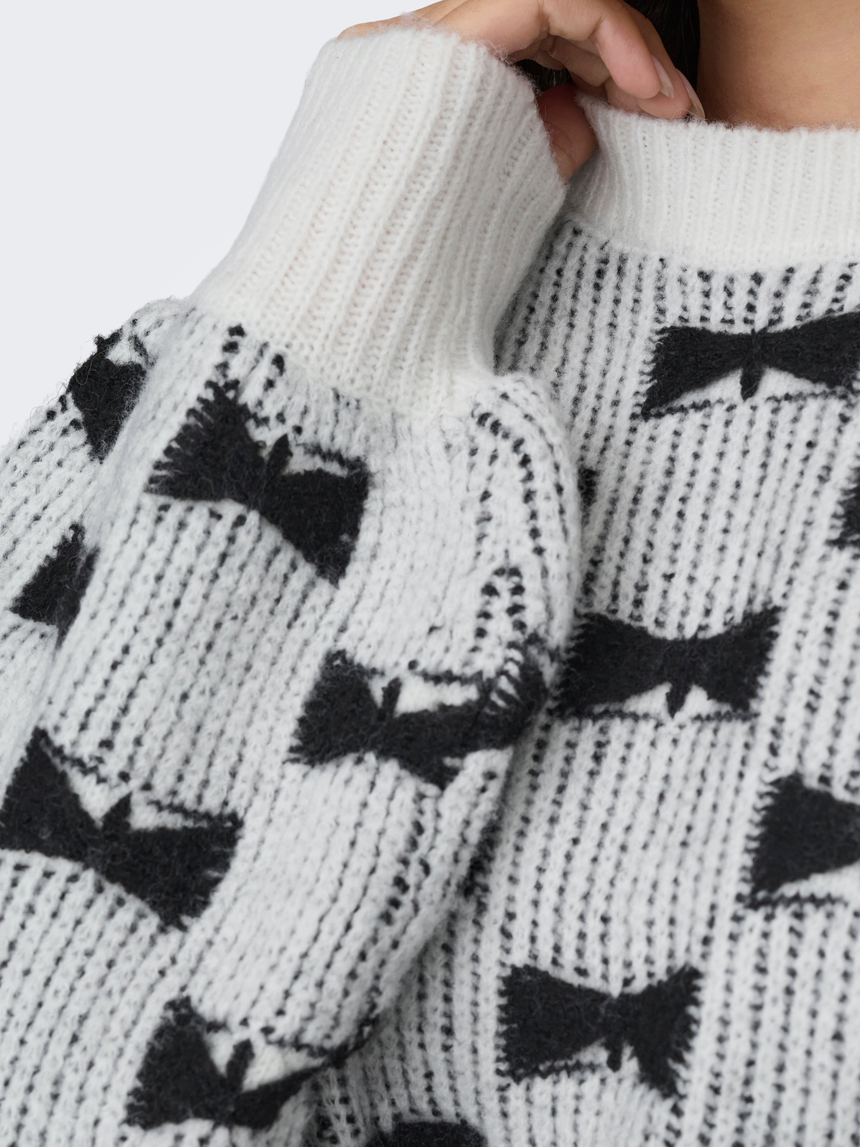 ONLCLARA Strickpullover Cloud Dancer