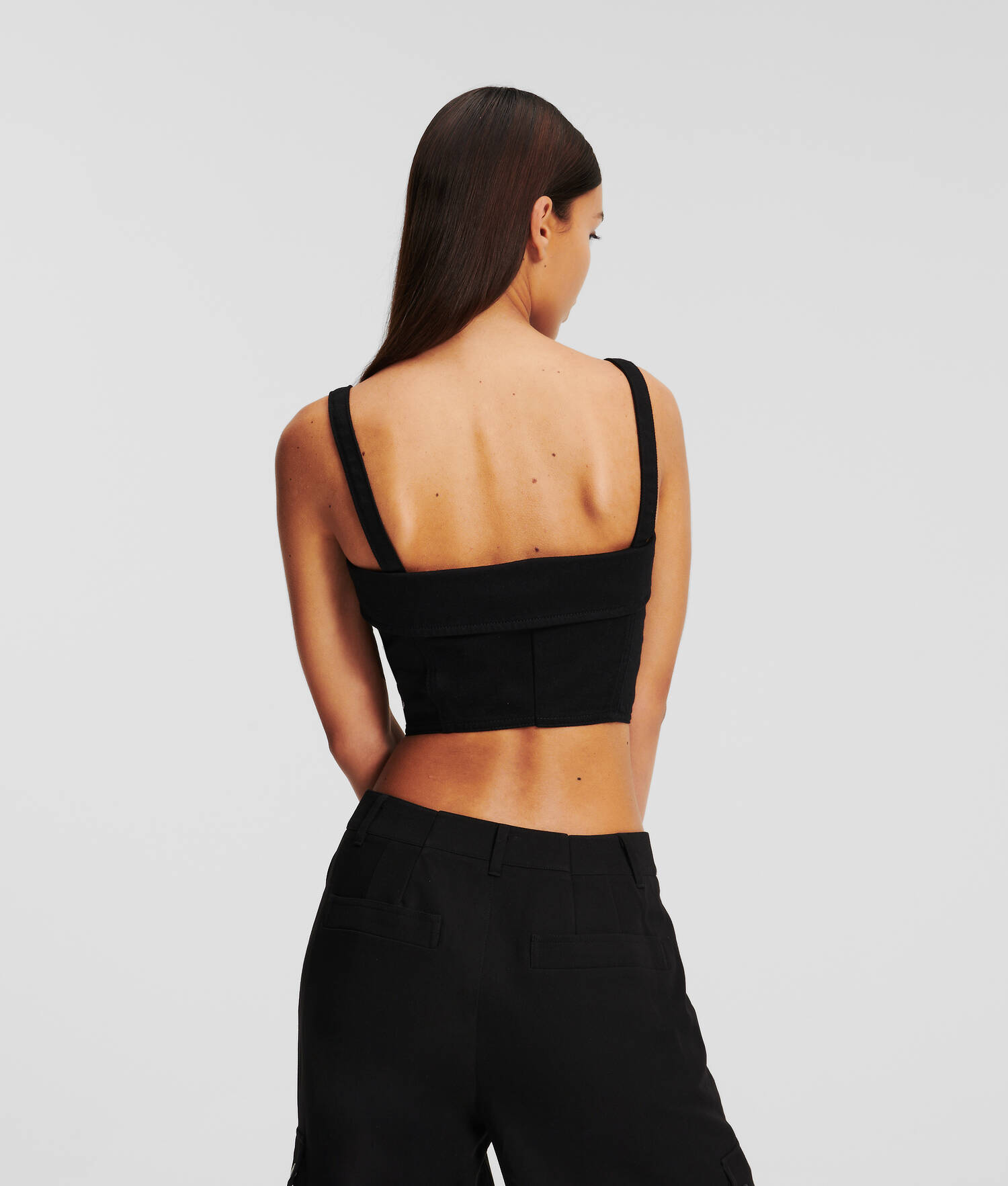 HAUT BUSTIER EN DENIM KLJ