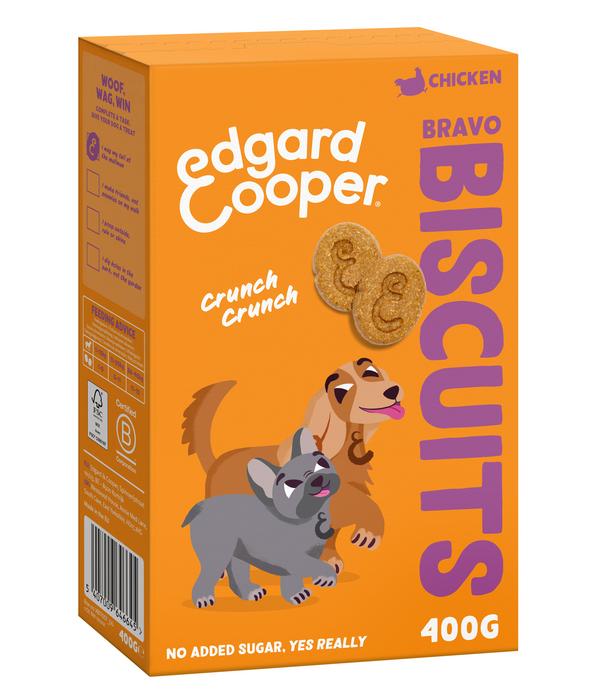 Edgard & Cooper Hundesnack Bravo Biscuits, 400