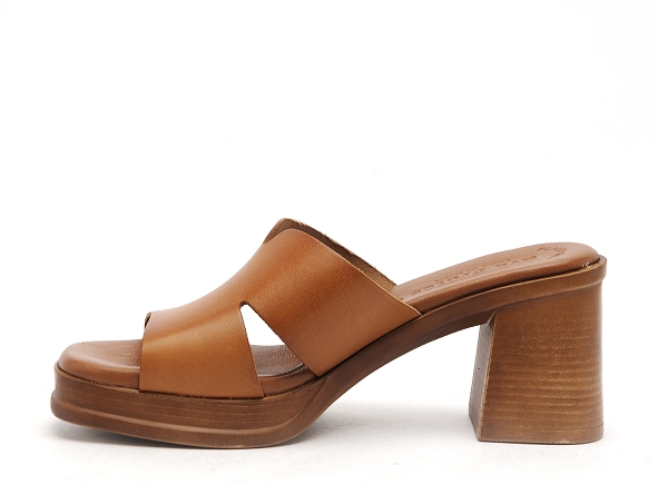 Eva frutos mules et sabots talons femme 3601 marron