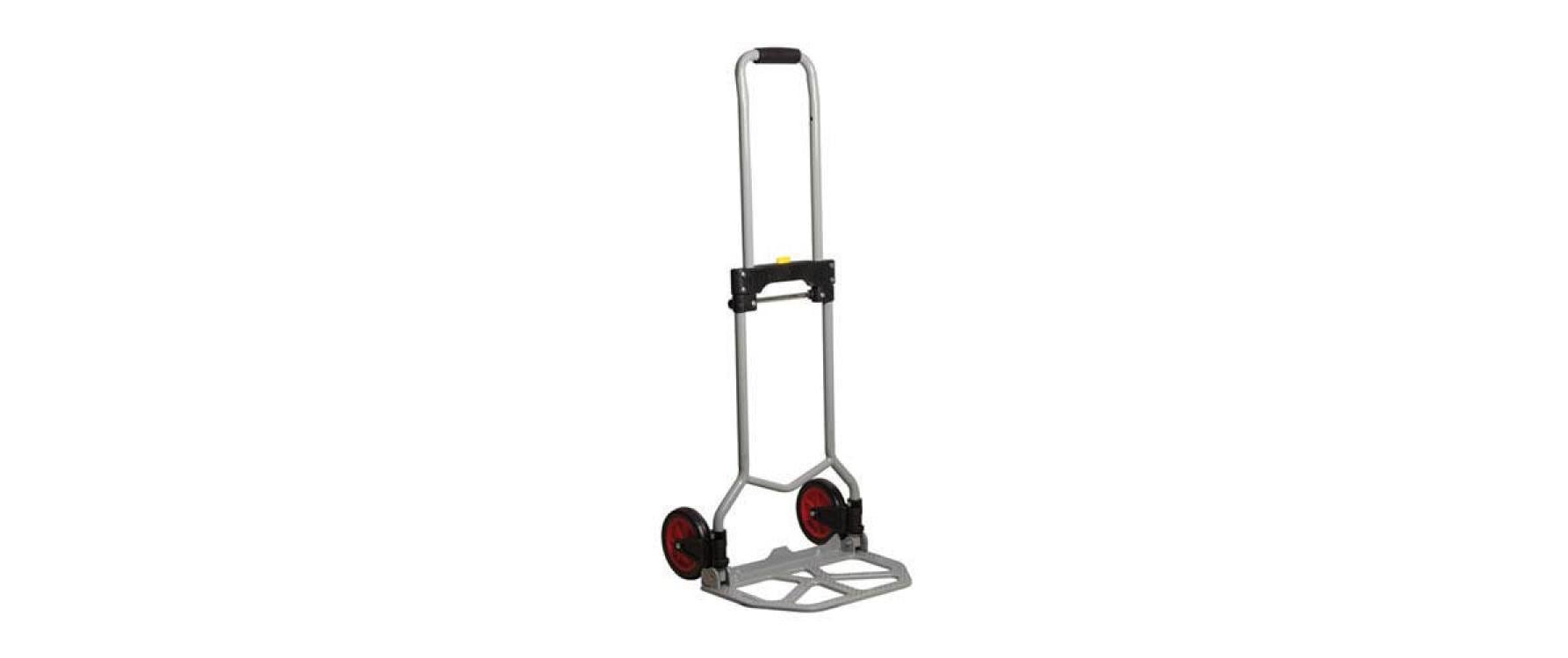 Sackkarre 60 kg klappbares StahlrohrgestellKlappbare Sackkarre mit 60 kg Tragkraft