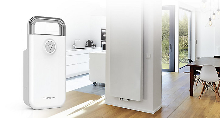 Module de chauffage Wifi pour radiateur fil pilote 4 ou 6 ordres (avec remontée de consommation) Thomson