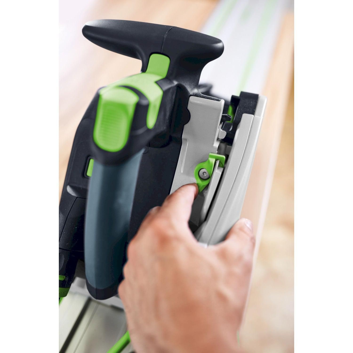 Festool TSV 60 KEBQ-Plus-FS Invalzaag met voorritsfunctie in Systainer   FS 1900/2 Geleiderail - 577743