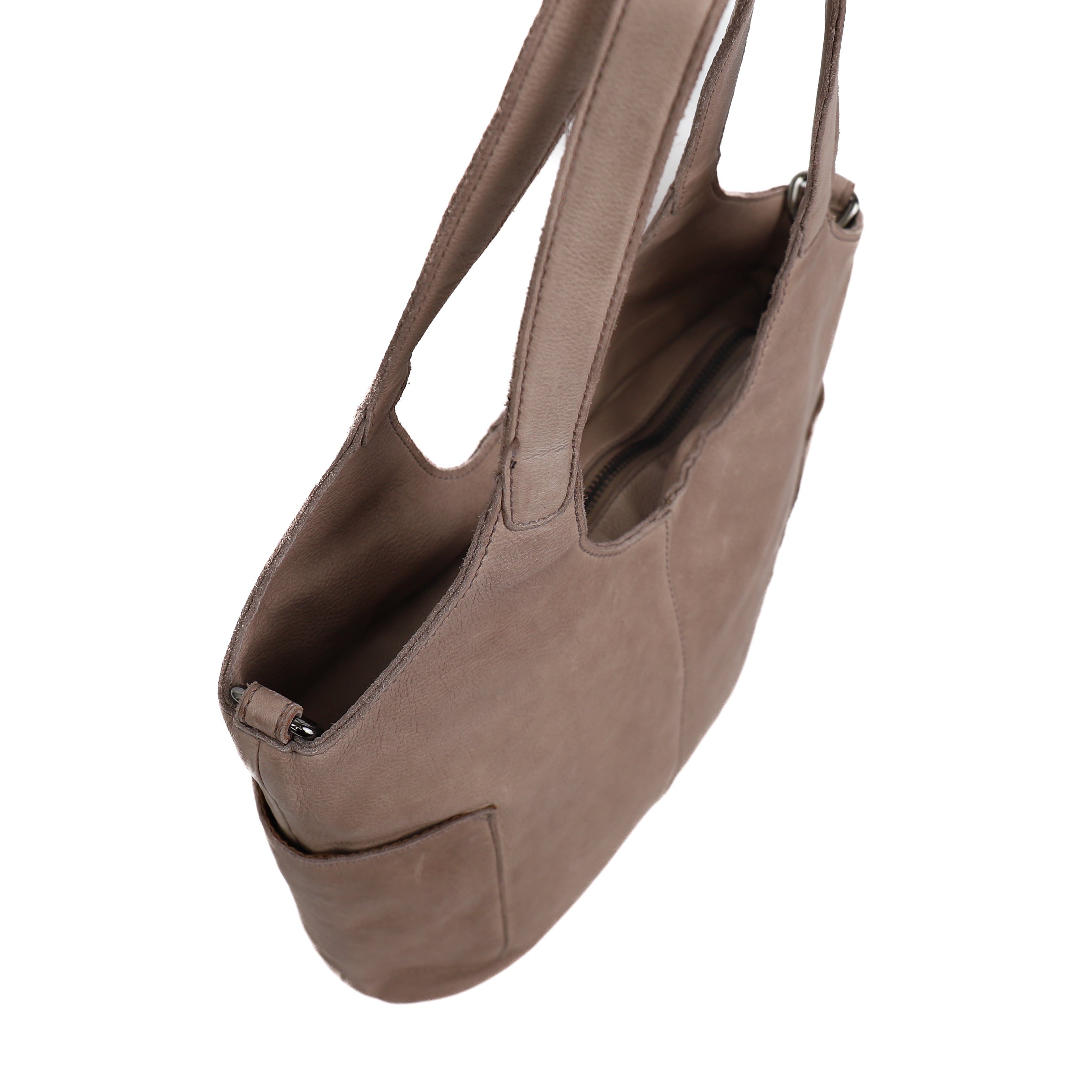 Hand-/schoudertas 'Diede' taupe Taupe