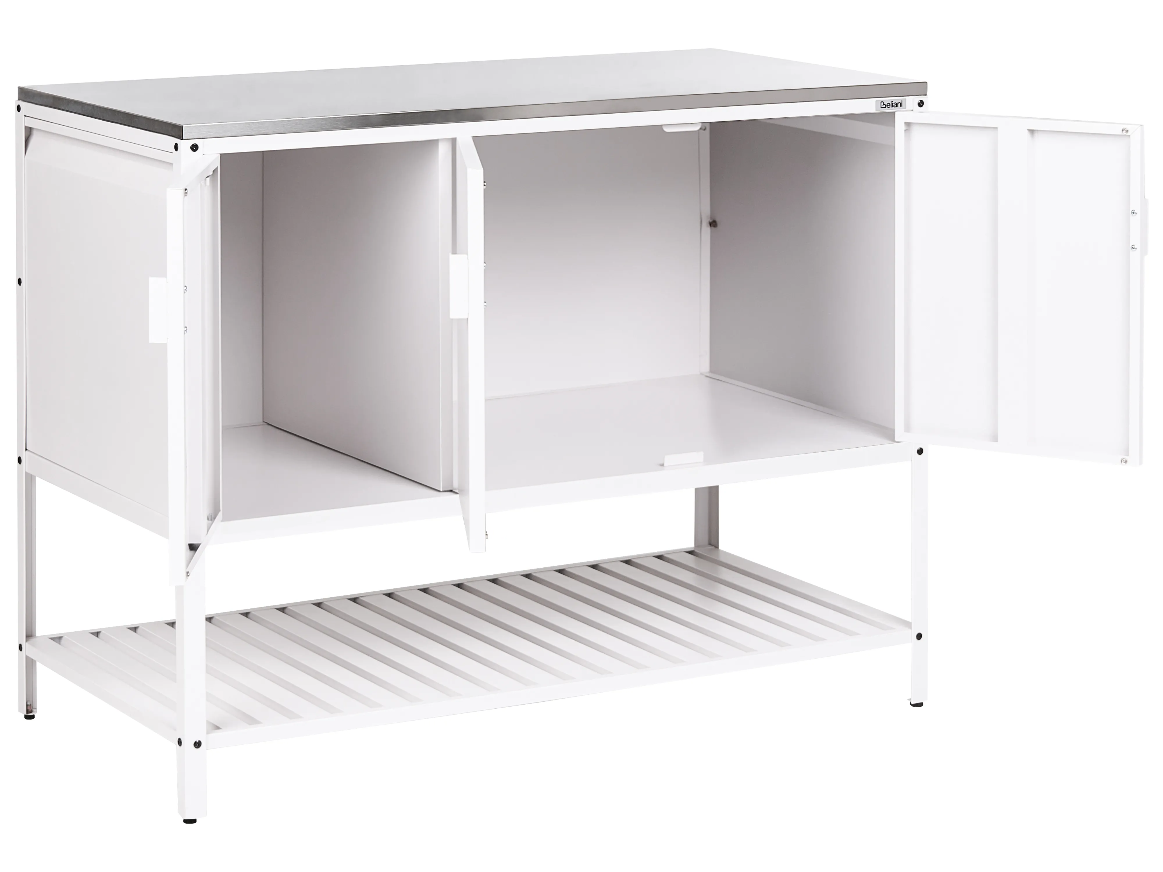 Tuin keukenkast MAENZA Metaal Wit