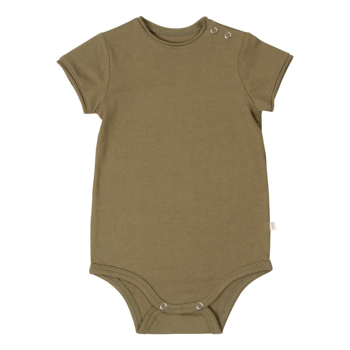 Minimalisma Body Coton Bio Lassi | Vert kaki